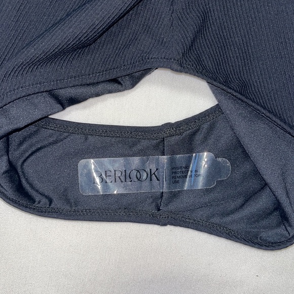 BERLOOK Cutout Tie One-Piece Swimsuit Sz S - Picture 10 of 12